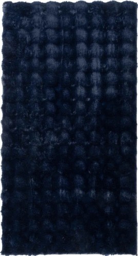 Dywan pluszowy Rabbit Bubble granatowy