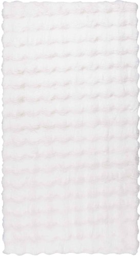 Dywan pluszowy 3d Rabbit Bubble kremowy