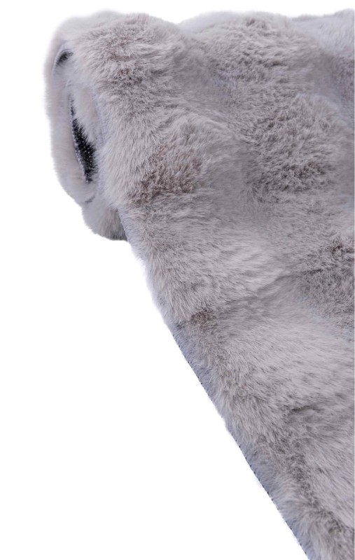 Bok szarego dywanu pluszowego 3d Rabbit Bubble