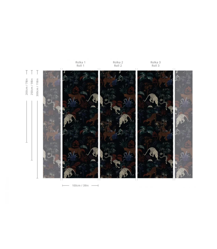Wymiary tapety Cheetahs Black.webp