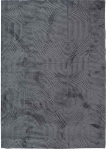 Dywan pluszowy Stilo New abstrakcyjny antracytowy