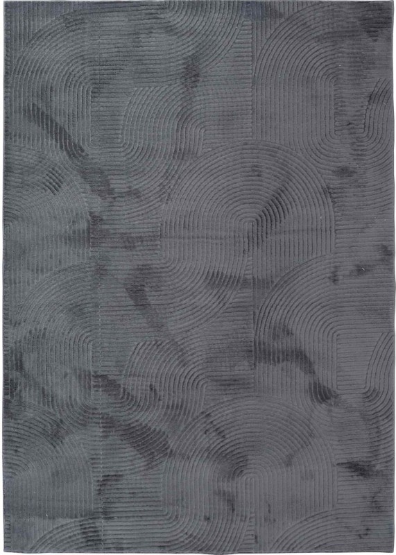 Dywan pluszowy Stilo New abstrakcyjny antracytowy