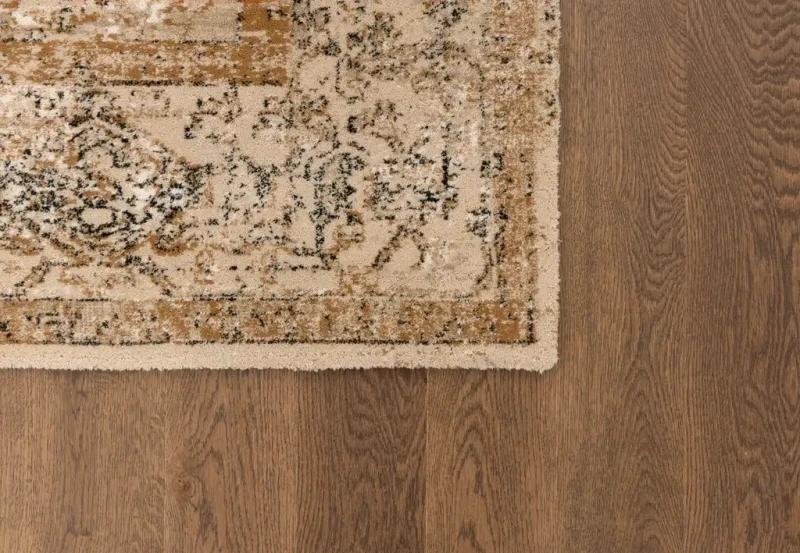 Runo dywanu wełnianego Agnella House Loves Granny miedziany (binding)