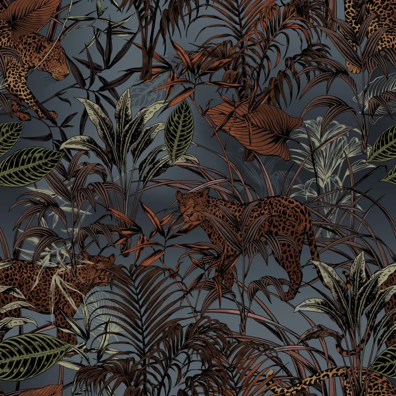 Tapeta dzika dżungla z jaguarami.webp