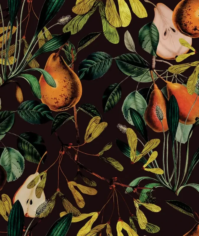 Tapeta Pear Maroon.webp