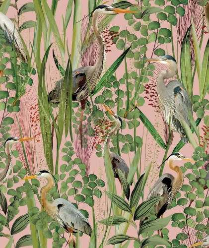 Tapeta Herons Wallcolors