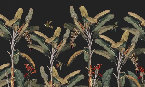 Mural tropikalny Palms z palmami.webp