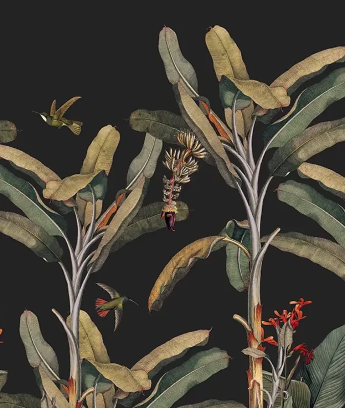 Nowoczesna tapeta z palmami mural Palms.webp