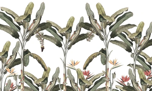 Tapeta bananowce mural Palm Forest.webp