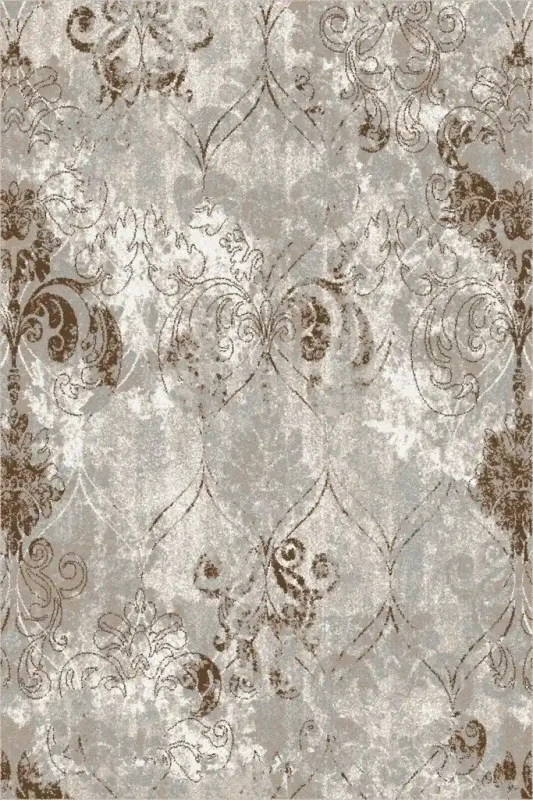 Dywan vintage FD Lida Ornami ciemny beż