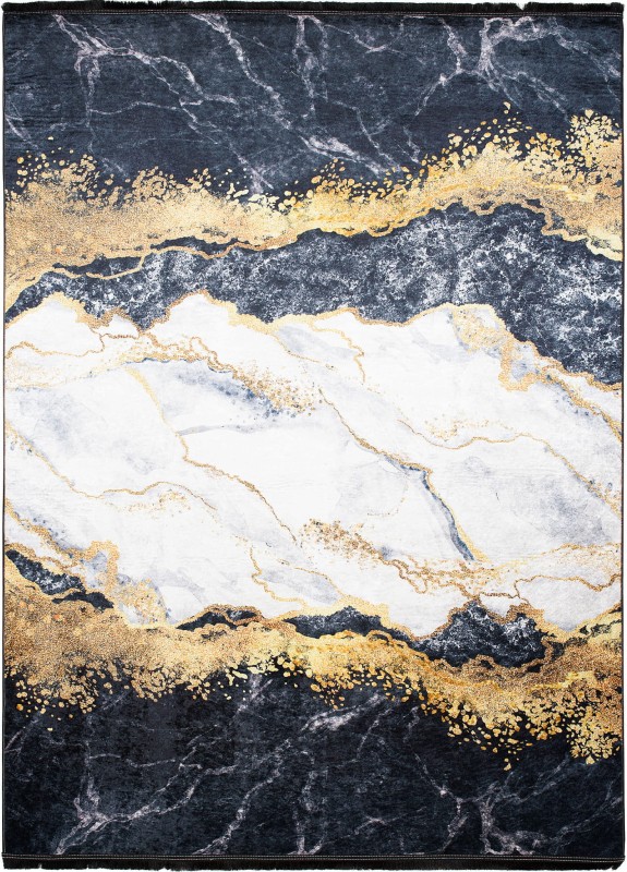 Dywan nowoczesny ze złotym nadrukiem 21150 Print Toscana