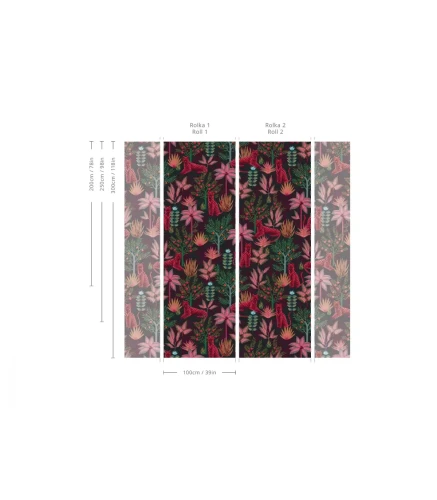 Wymiary tapety Gold Tigers Black.webp