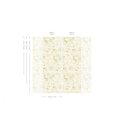 Wymiary tapety Mythical Animals Green.webp
