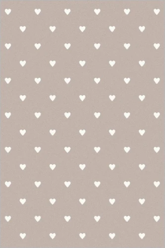 Dywan FD Soft Serca kolor beżowy