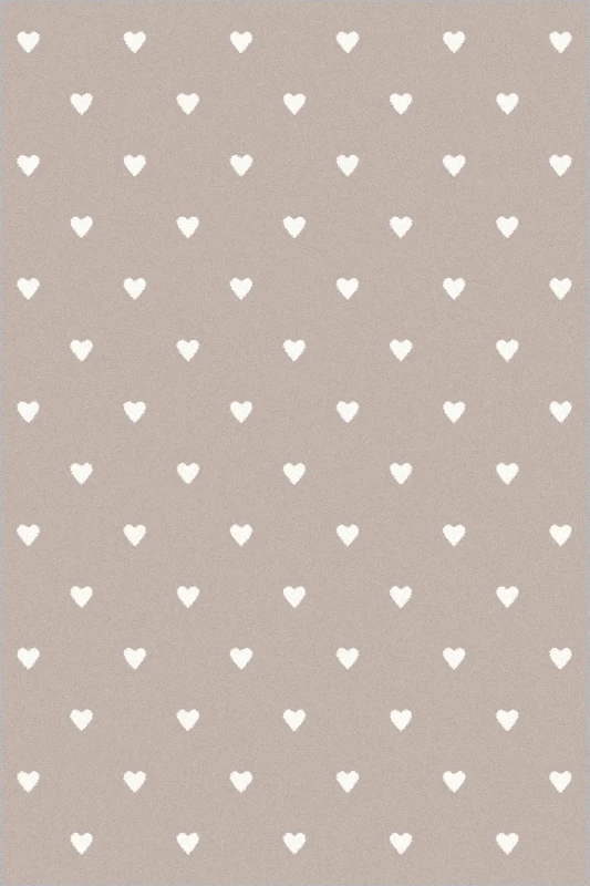 Dywan FD Soft Serca kolor beżowy