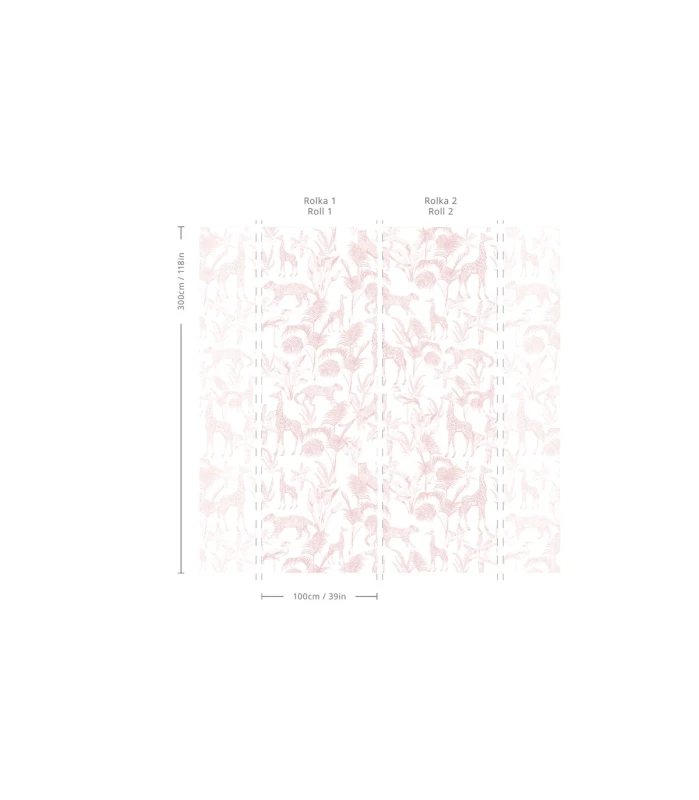 Wymiary tapety Safari Pink.webp