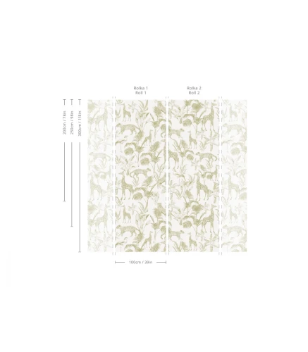 Wymiary tapety Safari Green.webp