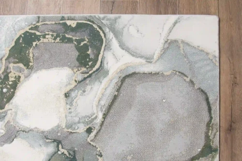 Obszycie dywanu nowoczesnego Myra 1531 green