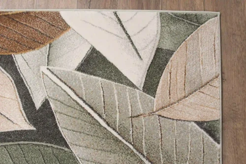 Zbliżenie dywanu nowoczesnego Smart Home 2550 green