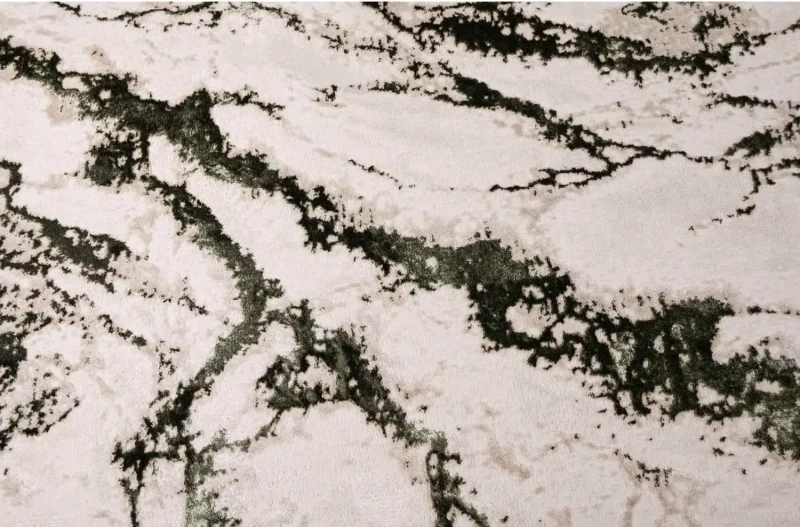 Wzór dywanu nowoczesnego Stone marmur zielony