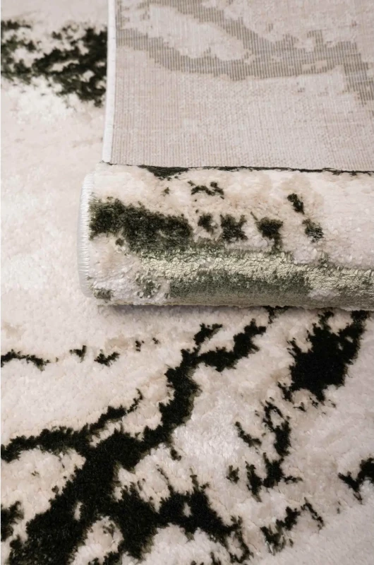 Bok dywanu nowoczesnego Stone marmur zielony