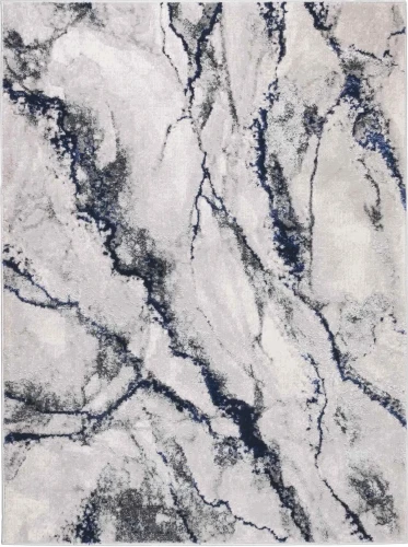 Dywan nowoczesny Stone marmur granatowy