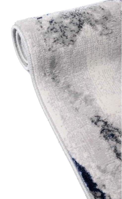 Bok dywanu nowoczesnego Stone marmur granatowy