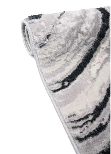 Bok dywanu nowoczesnego Stone onyx szary