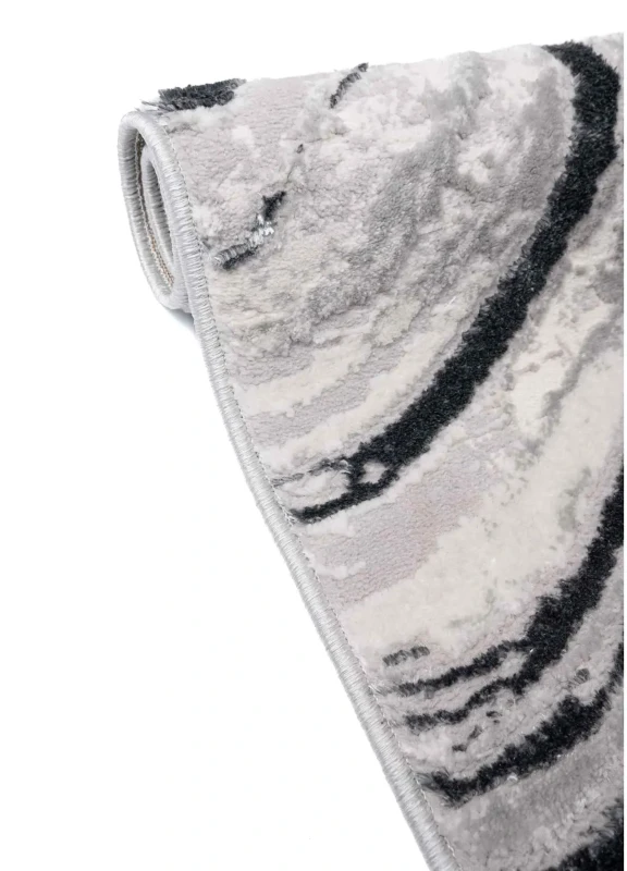 Bok dywanu nowoczesnego Stone onyx szary