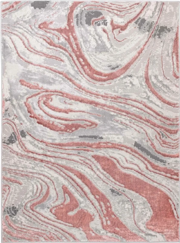 Dywan nowoczesny Stone onyx różowy