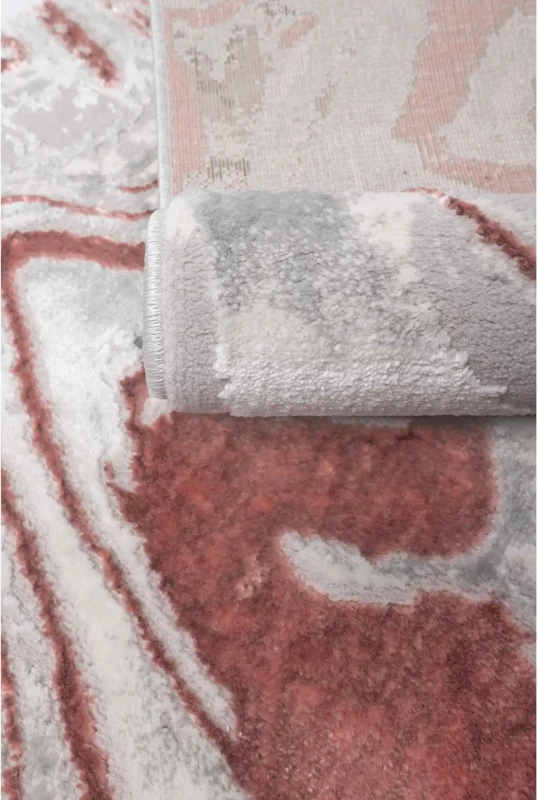 Runo dywanu nowoczesnego Stone onyx różowy