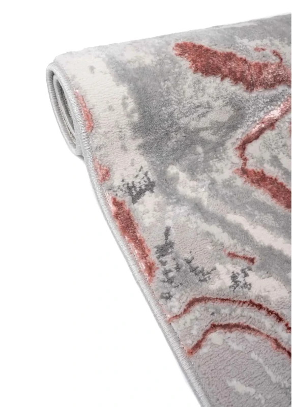 Bok dywanu nowoczesnego Stone onyx różowy