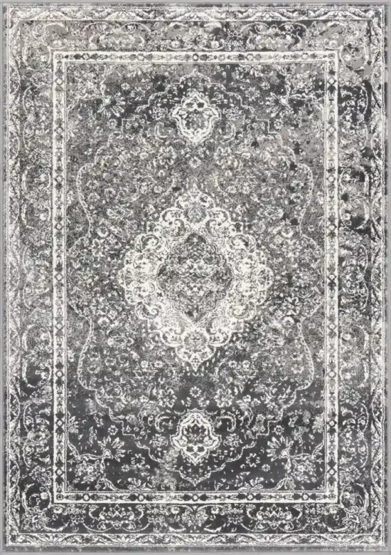 Dywan vintage FD Sensi Diki popiel