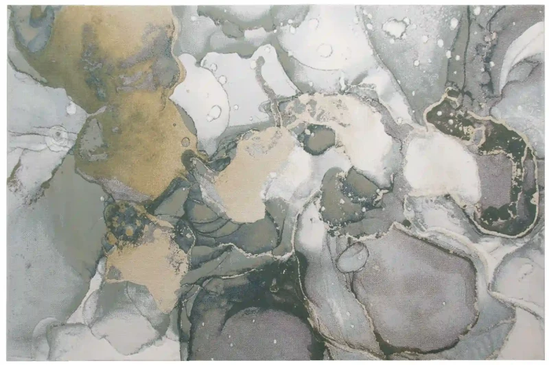 W poziomie dywan nowoczesny Myra 1531 green