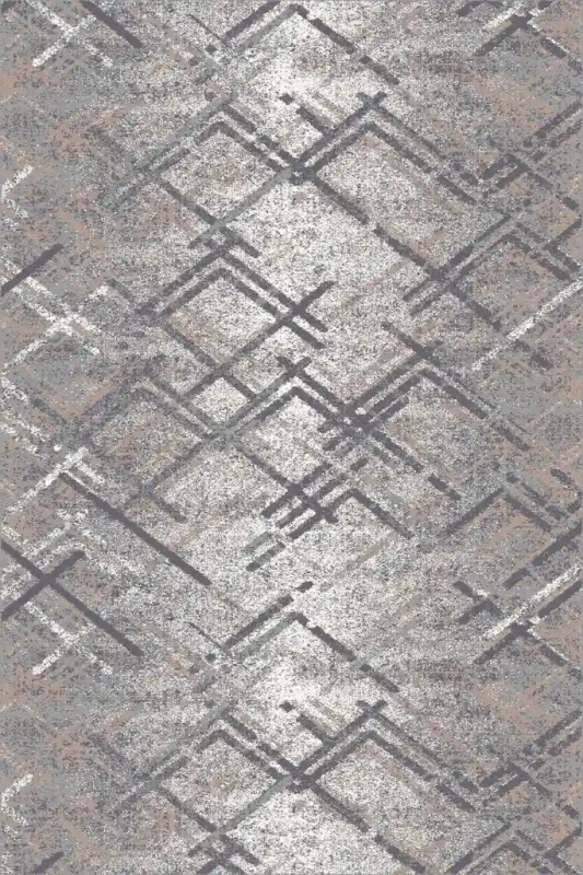 Dywan nowoczesny FD Soft Camino popiel