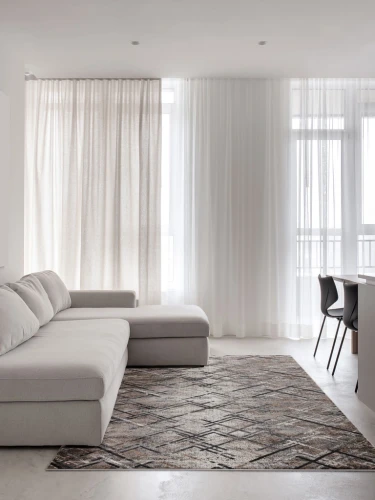 Sofa z  dywanem nowoczesnym FD Soft Camino popiel