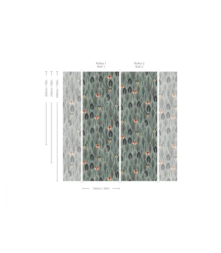 Wymiary tapety Hidden Deers.webp