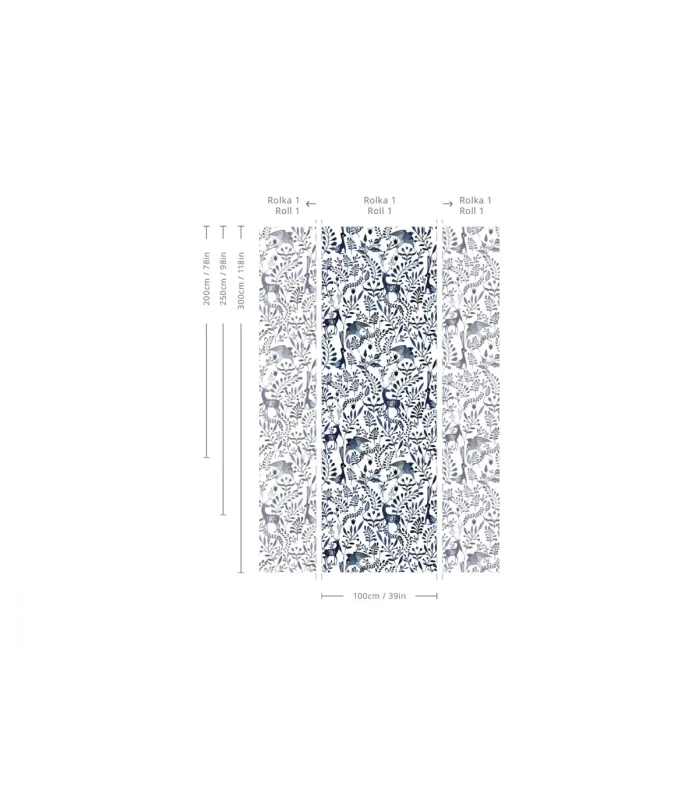 Wymiary tapety Ink Animals.webp