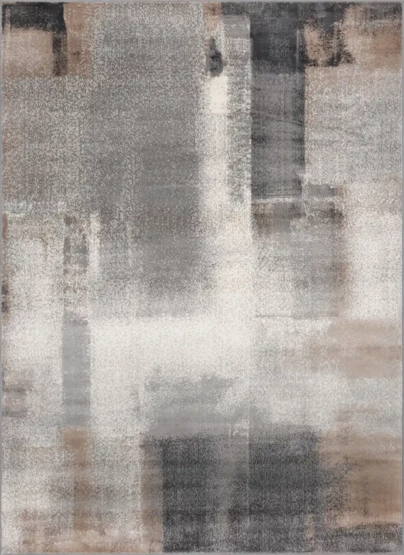 Dywan nowoczesny FD Soft Lyse granit