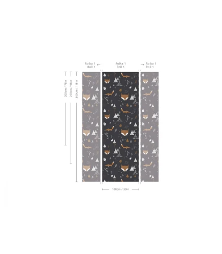 Wymiary tapety Fox Adventure Black.webp