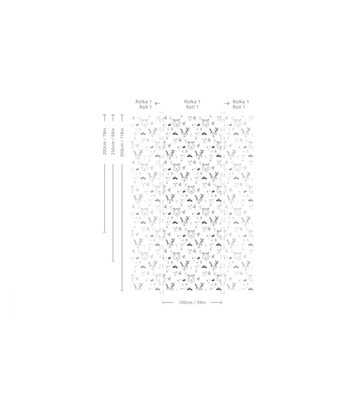 Wymiary tapety Teddy Bears White.webp