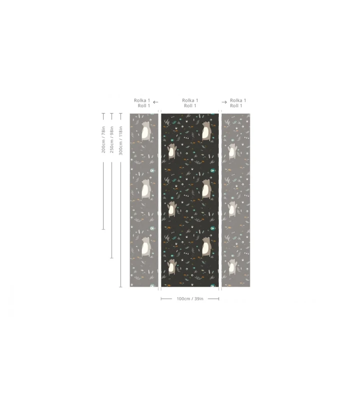 Wymiary tapety Underwater Bear Black.webp