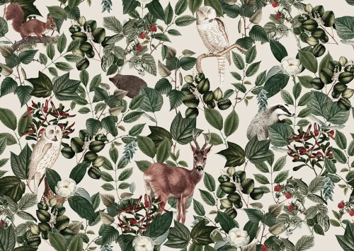 Mural ścienny z motywem leśnym Woodland.webp