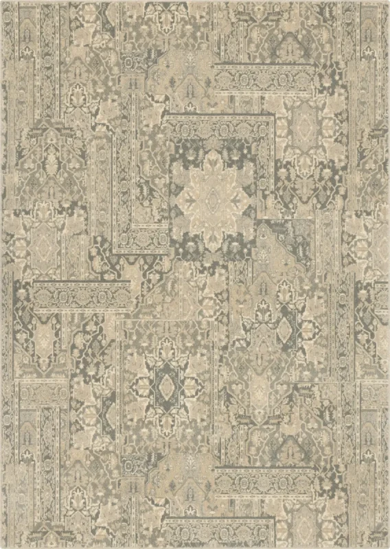 Dywan wełniany tradycyjny Agnella Isfahan Rubio len