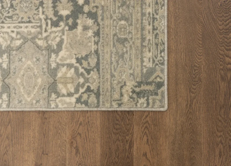 Boki dywanu wełnianego tradycyjnego Agnella Isfahan Rubio len