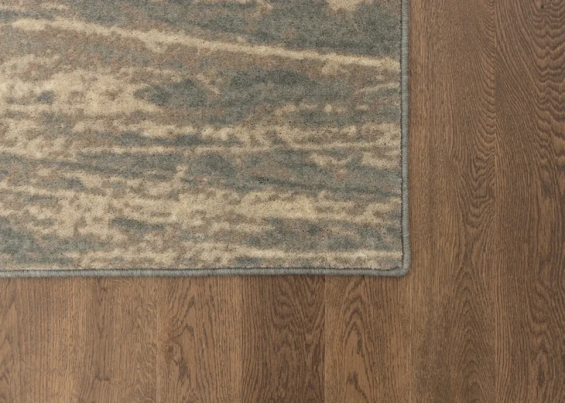 Detal dywanu wełnianego Agnella Isfahan Fina len