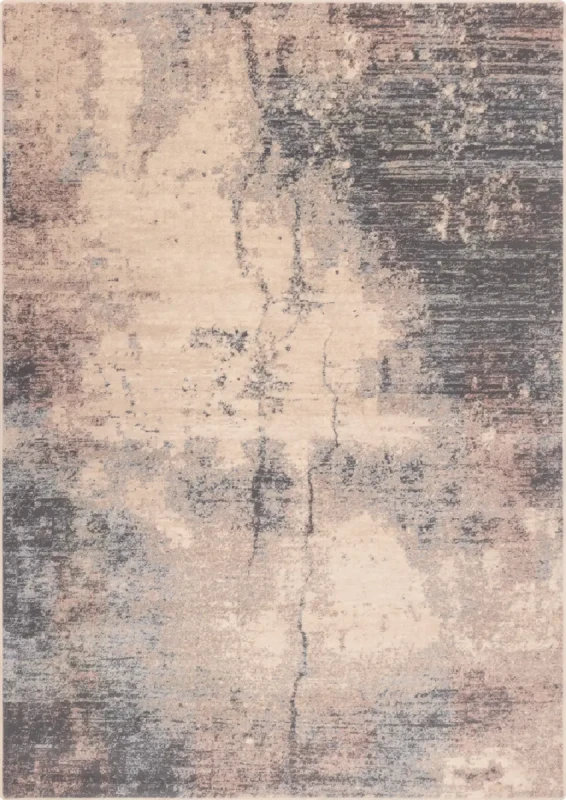 Dywan wełniany abstrakcja Agnella Isfahan Grado piaskowy