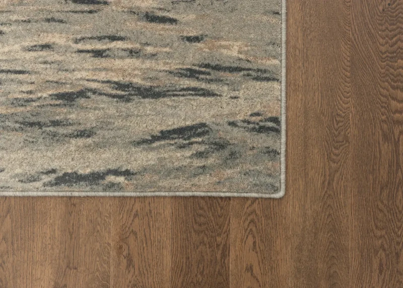 Róg dywanu wełnianego Agnella Isfahan Rigo len