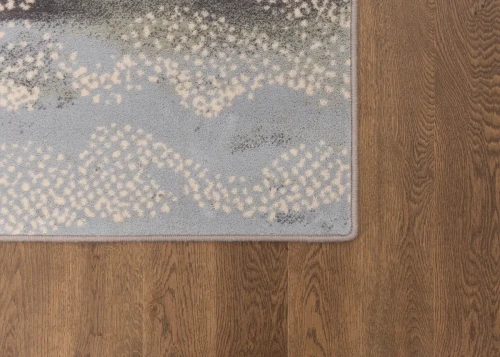 Róg dywanu wełnianego Agnella Isfahan Perlo wrzosowego