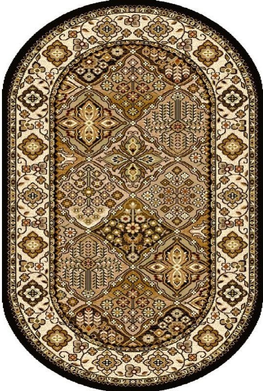 Dywan owalny syntetyczny FD Standard BERGENIA oliwka _dywanywitek_pl_